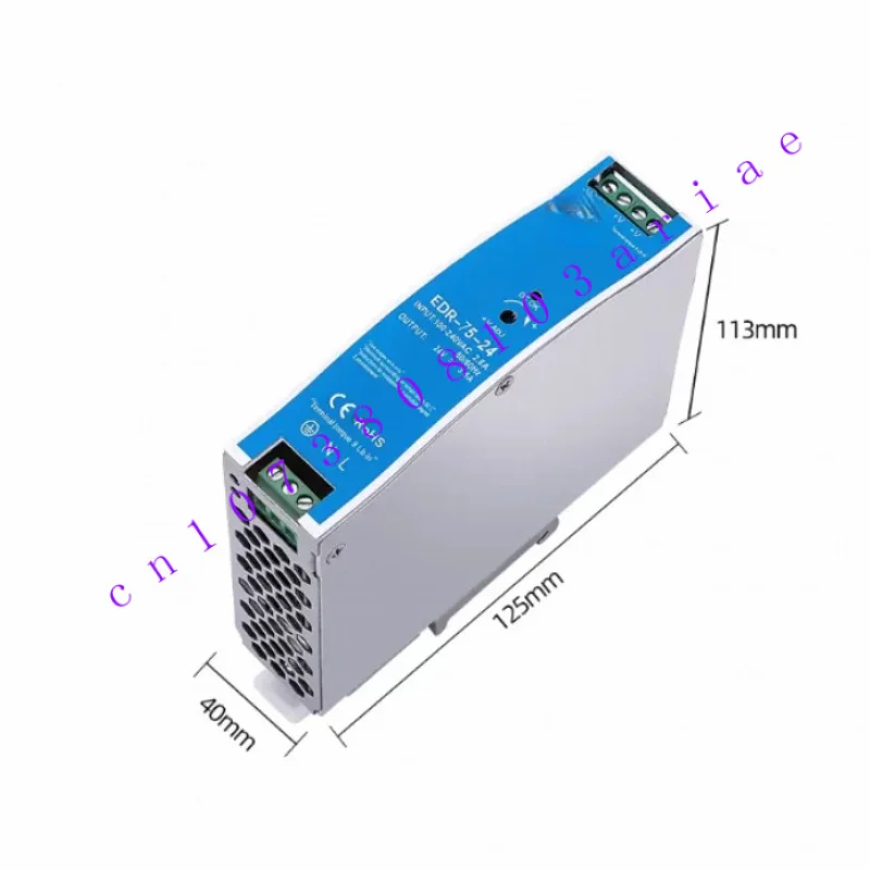 FOR MEAN WELL  EDR-120 EDR-120-12 12V 10A EDR-120-24 24V 5A  EDR-120-48 48V 2.5A 120W Single Output Industrial DIN RAIL
