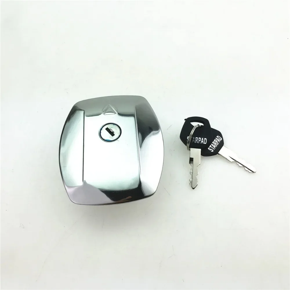 For GS125 Motorcycle Door Lock Accessories  Motorcycle 4 Wire 6 Cable Tank cover Lock