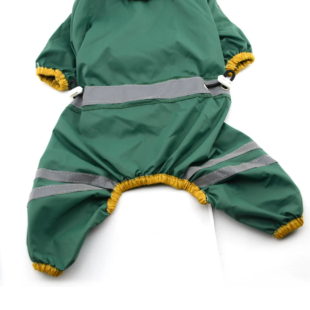 

Dog Raincoat Waterproof Pet Rain Jacket For Small Medium Dogs With Elastic Trim Rain Slicker
