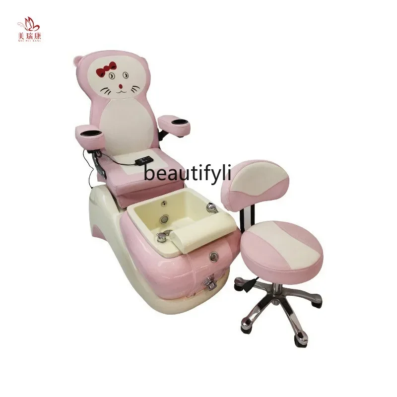 

lhyE1001 ss ss newElectric Foot Massage Chair Nail Salon Sofa Pedicure Beauty Manicure Foot-Washing Pedicure Chair