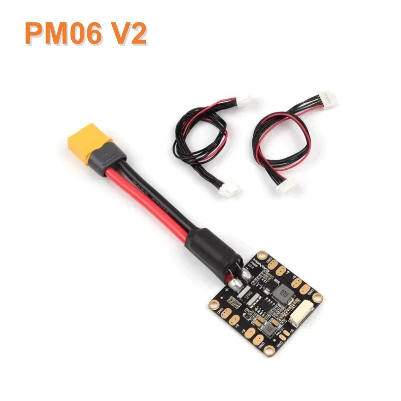 Holybro PM06 V2 14S Power Module 2S-14S Input voltage 60A Rated Current Pixhawk 4 Mini Durandal RC Model FPV Drone