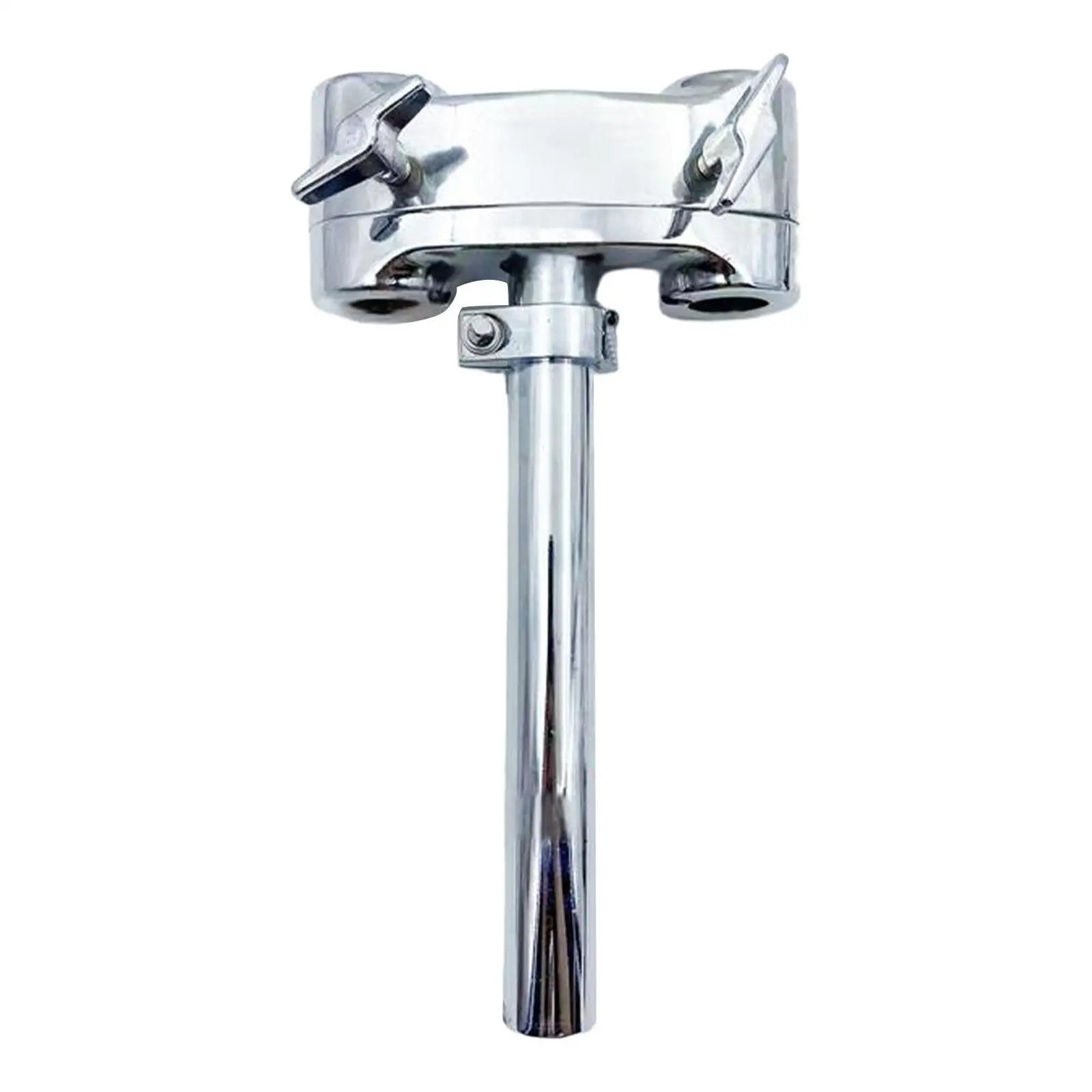 Tom Drum Stand Bracket Accessory, Drum Arm, Adjustable Double Tom Stand, for Exercise, Performances, Drummers Studio Stage