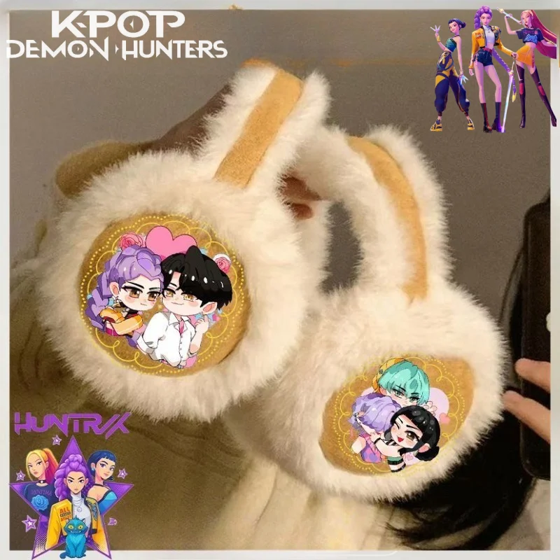 ที่ปิดหูแฟชั่นลายการ์ตูนอนิเมะสุดน่ารัก สไตล์ใหม่สำหรับฤดูหนาว  แบบยูนิเซ็กซ์  หนานุ่ม อุ่นสบาย  ไม่ระคายเคืองผิว