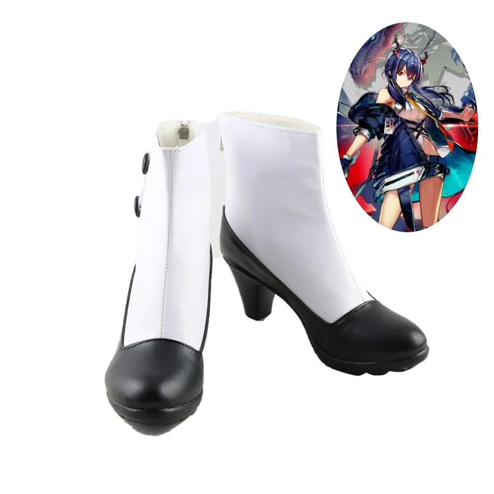 

Arknights Chen Shoes Cosplay Women Boots Ver 2