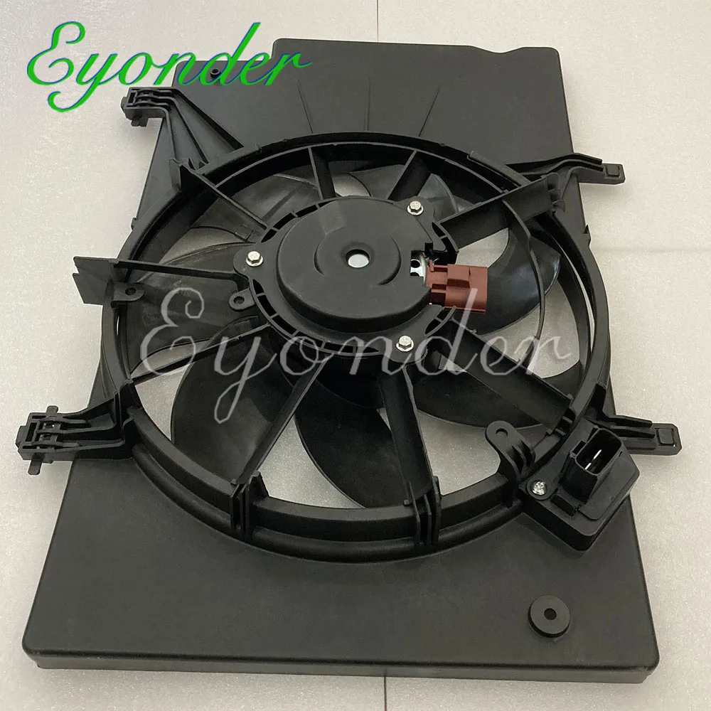 Engine COOLING A/C RADIATOR CONDENSER Electronic Fan for Ford Fiesta Ecosport Figo C1B1-8C607-FA C1B18C607FA FO3115186