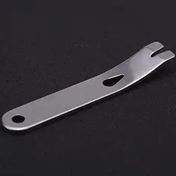 Outdoor Crank Crowbars Pry Bar Stainless Steel Multi-function Pocket EDC Mini Survival Tools Keychain Opener Scraper