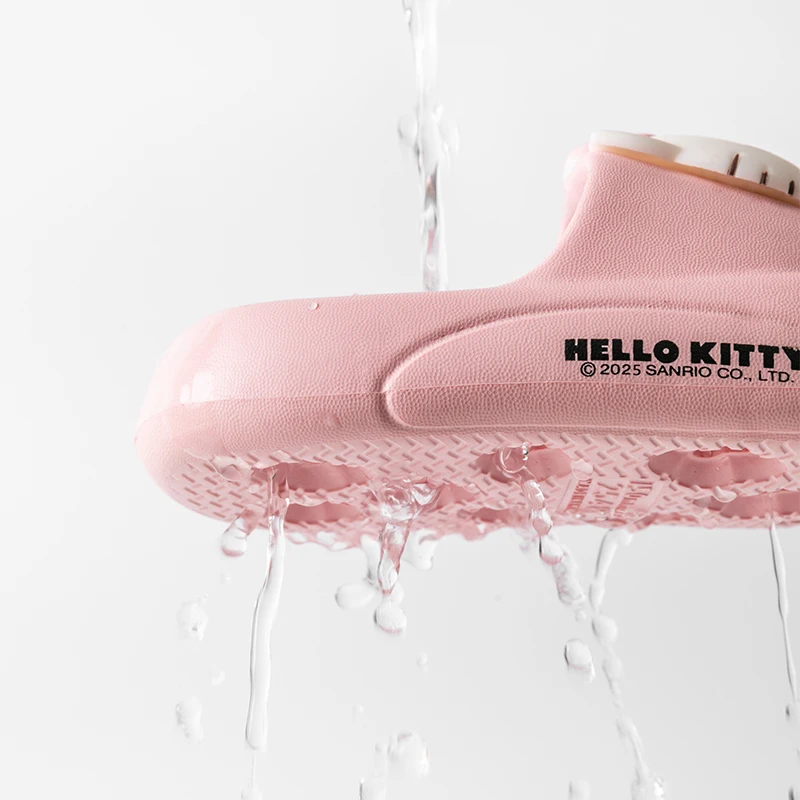 Sanrio kawaii Hello Kitty Sanrio Сандалии с отверстиями Тапочки Сандалии Kawaii Eva Anime Домашняя пляжная обувь Летние тапочки для взрослых и детей