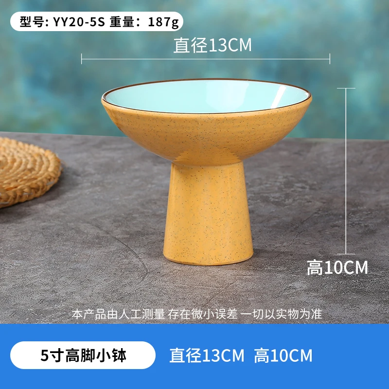 Melamine Tableware Set Refreshment Tray Fruit Plate Salad Bowl Dinner Plates Snack Dessert Sushi Dish Sauce Cup view 5