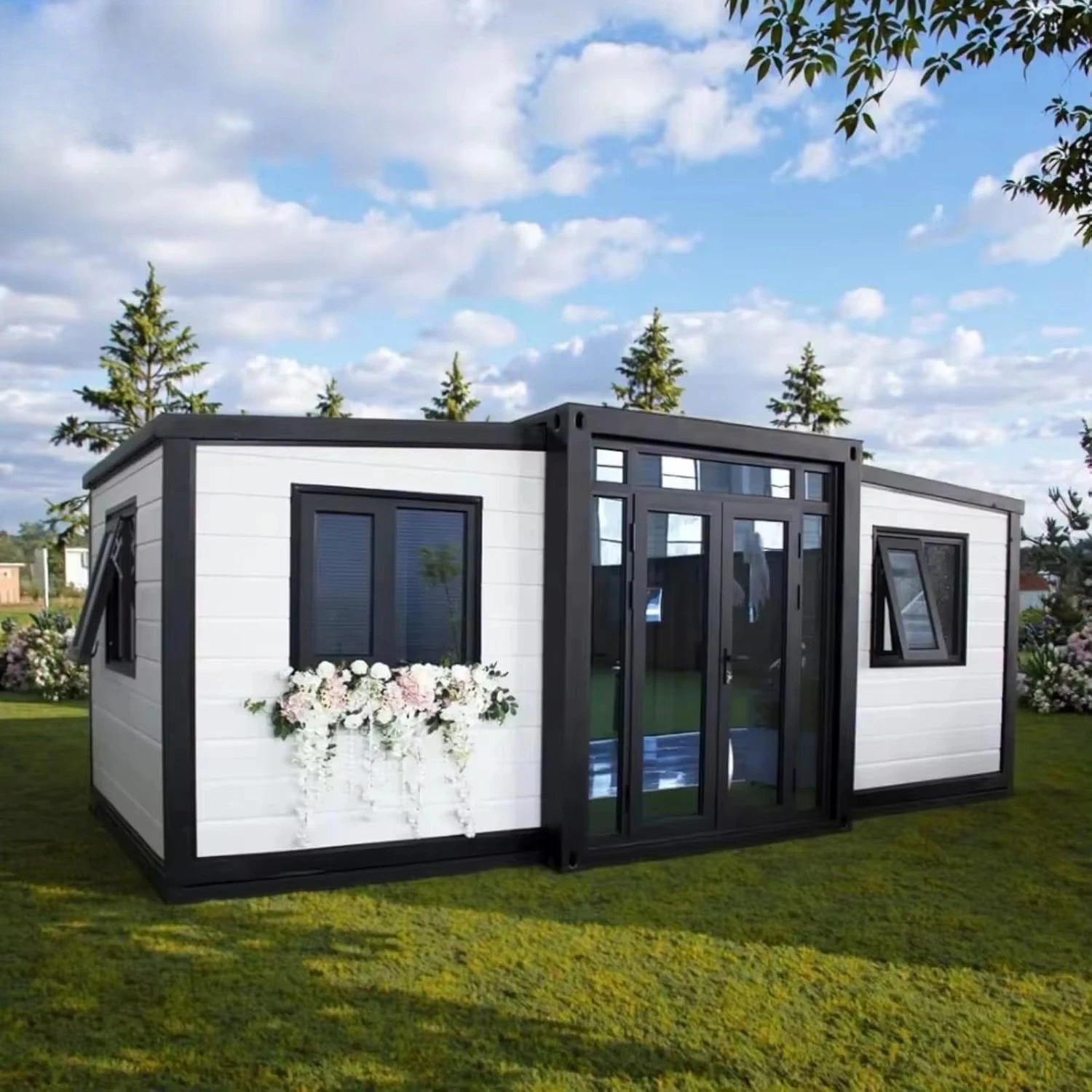 مقاوم للمطر يندبروف العزل كازا الجاهزة ميزون موبايل منزل صغير قابل للطي جاهزة توسيع بيوت الحاويات الصغيرة #5