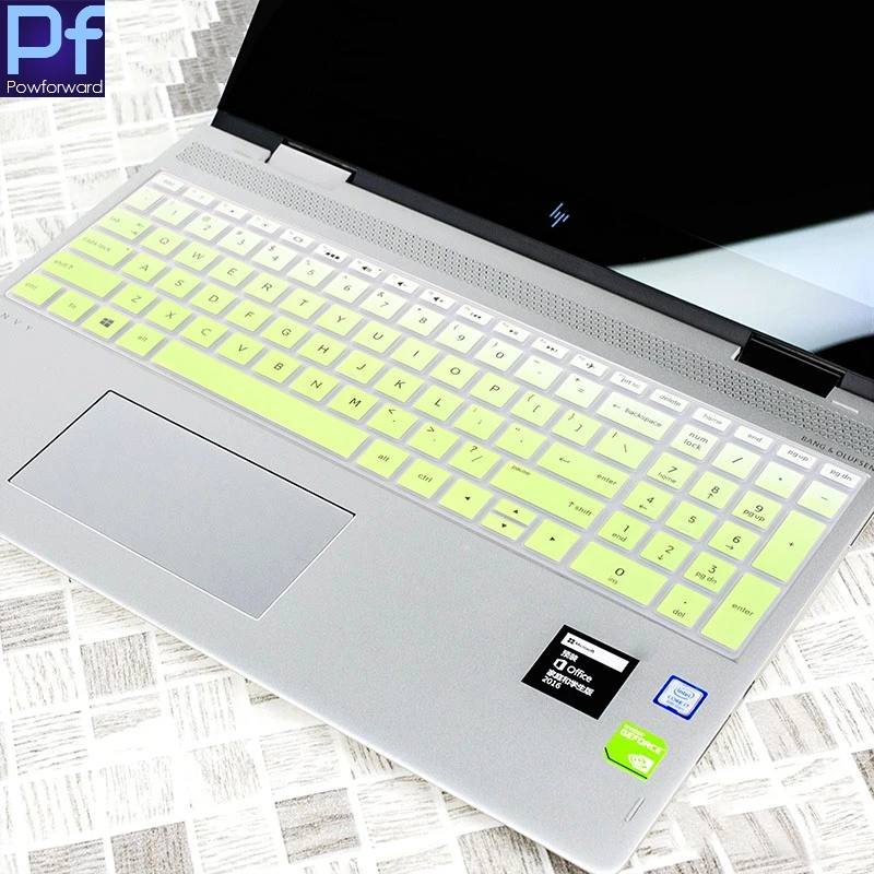 15 inch Laptop Keyboard Cover Protector for HP ENVY x360 15 15t 15-bq 15-bp104nw 15-bq002na 15-BQ003AU 15-bq021dx 15.6''