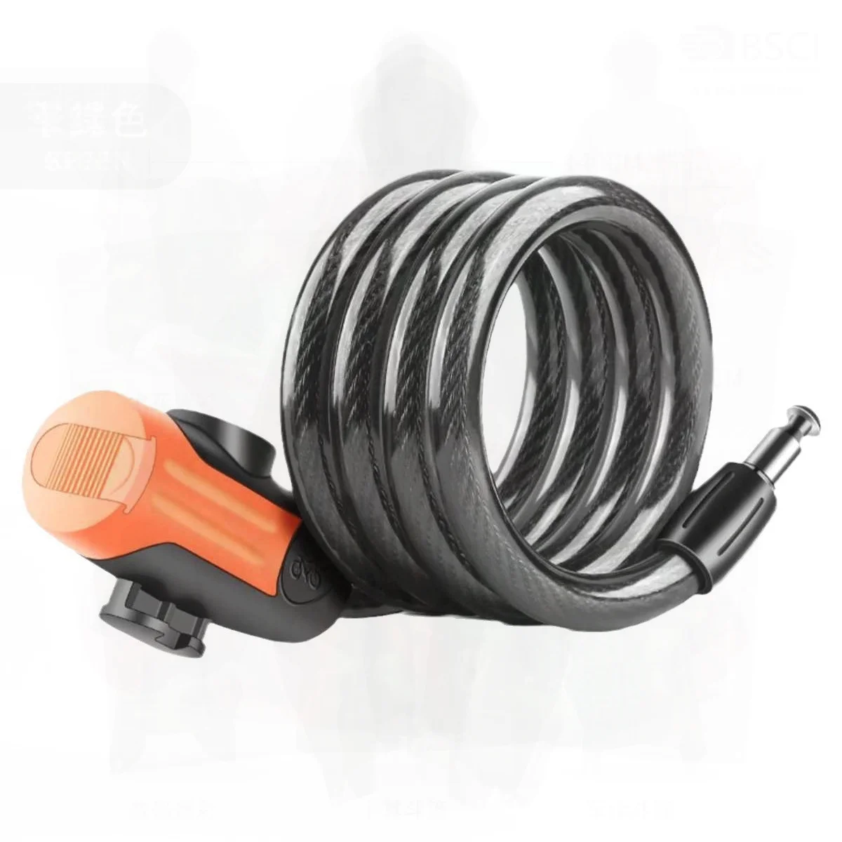 

Electric Mountain Bike Anti-Theft Wire Lock - Steel Cable PVC Coated Children Bicycle Lock with Frame Compatibility Factory