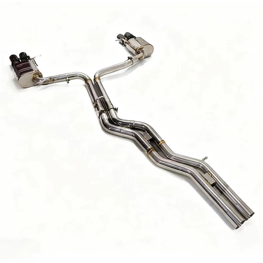 

ForGDR Luxury Modified Mid-Rear Section Valve-Controlled Exhaust System (SUS304 Stainless Steel 1.5mm Thick Mirror Polished) Aud