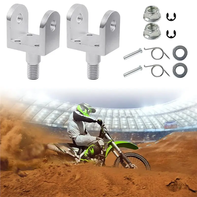 Mount Bracket Kit Footrest Foot Pegs Replacement For Talaria Sting Sur-Ron Light Bee X, Electric Dirt Pit Bike Footpegs