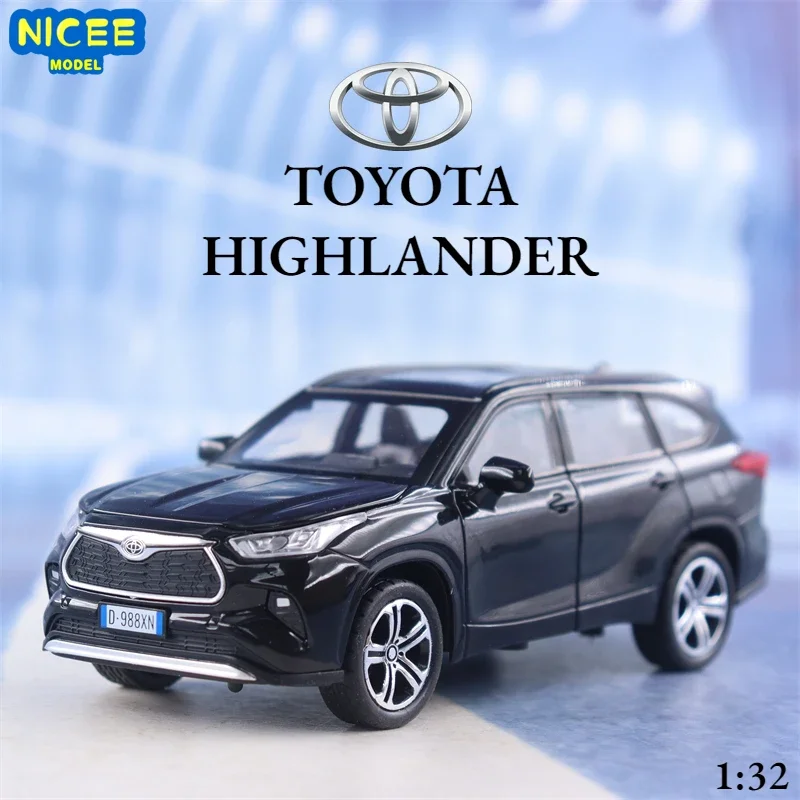 

1:32 Toyota HIGHLANDER SUV Alloy Car Model Diecasts & Toy Metal Off-road Car Model High Simulation Collection Kids Gift A653