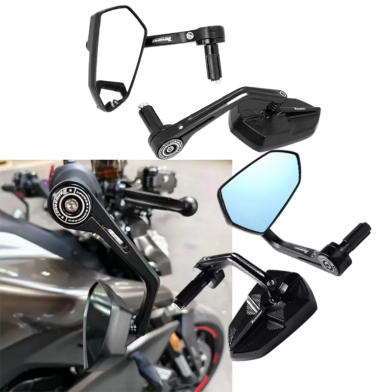 

For YAMAHA MT-09 SP MT 09 MT09 SP MT-07 MT07 2019-2025 Motorcycle Mirror Conversion CNC Handlebar Mirror