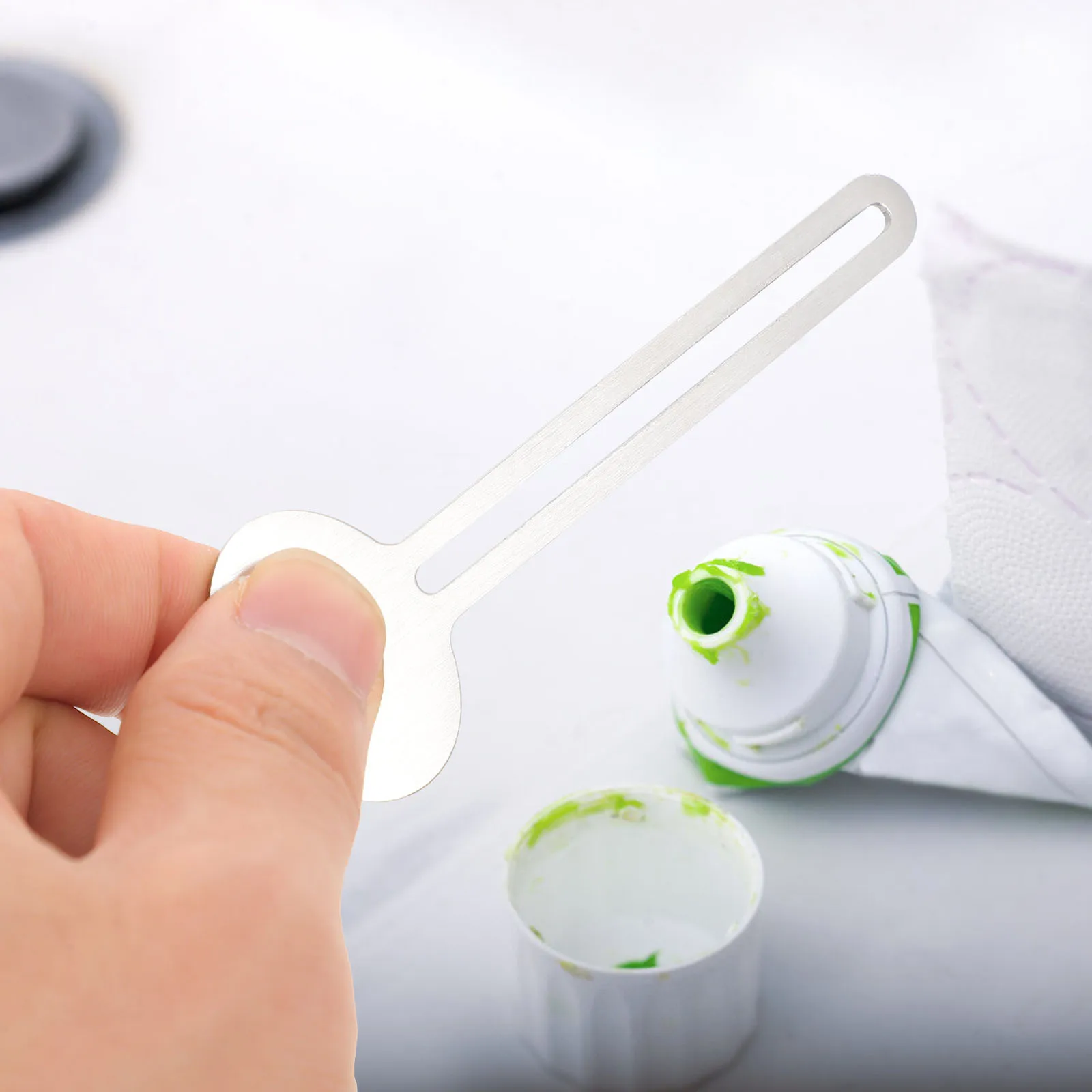 

6Pcs Toothpaste Tube Squeezer Tool Metal for Toothpaste Glue Creams Cosmetics Multi Use Tube Squeezer