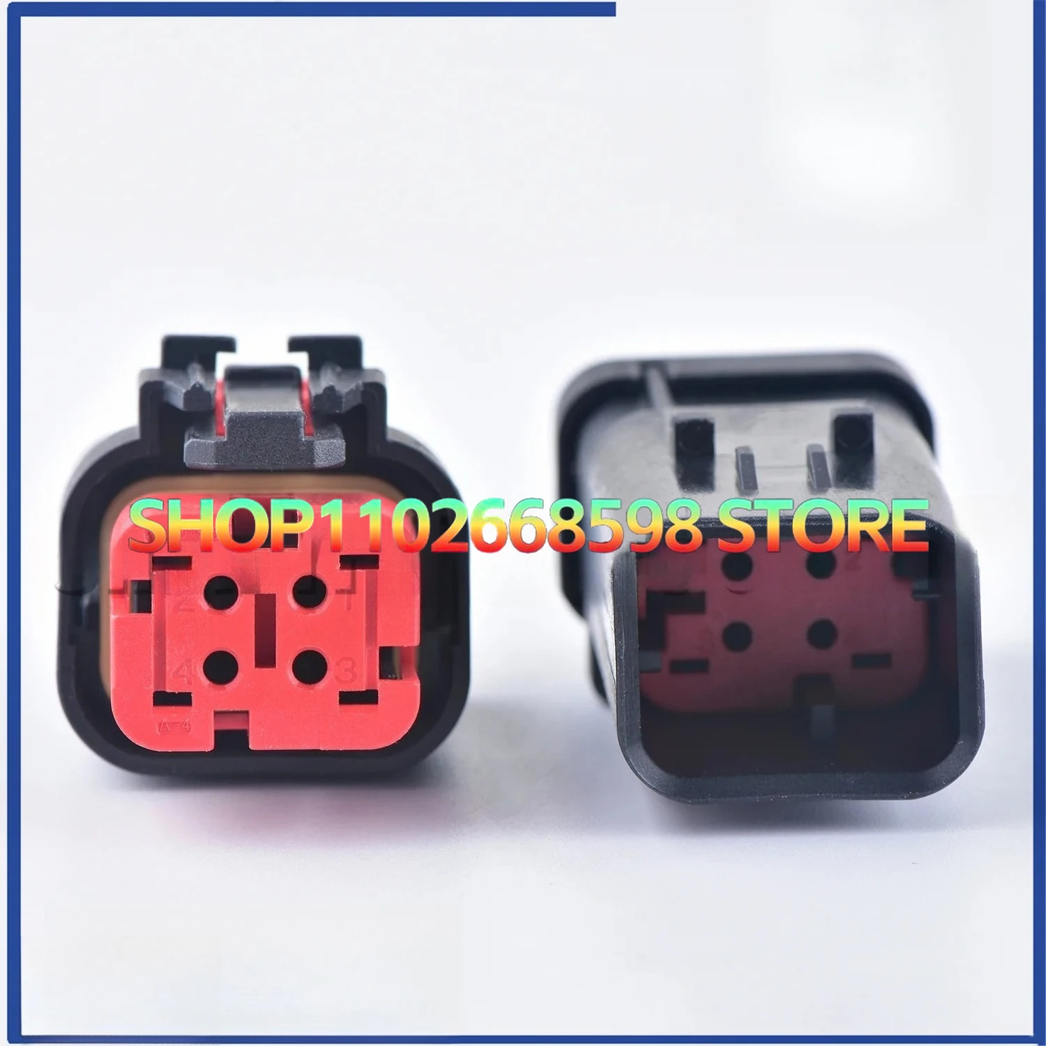 1 مجموعة 4 دبوس 1.5 مللي متر سلسلة ذكر أنثى السيارات موصل مقاوم للمياه عمود الحدبات الاستشعار التوصيل 776487 -1 776488 -1 لحفارة كارتر #5