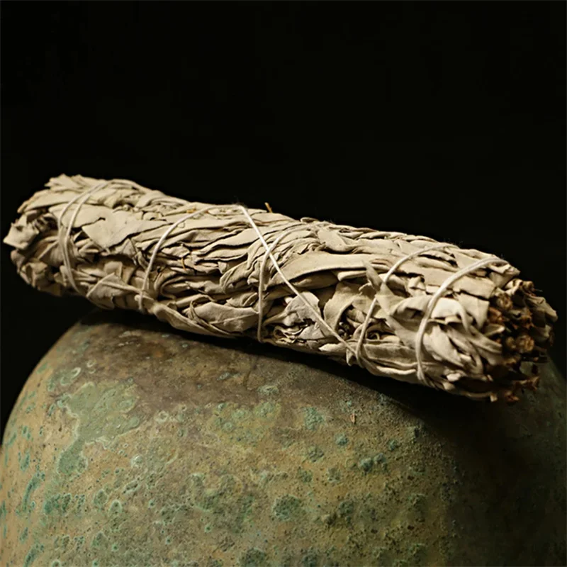 Natural White Sage Bundles Smudge Sticks Indoor Purification Smoking Aroma Leaf Bundle Sage Smudge Sticks For Home