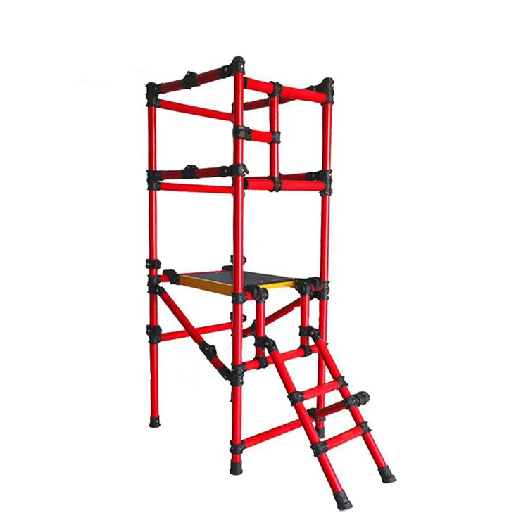 

Multifunctional insulation folding platform Portable climbing ladder Line maintenance folding ladder
