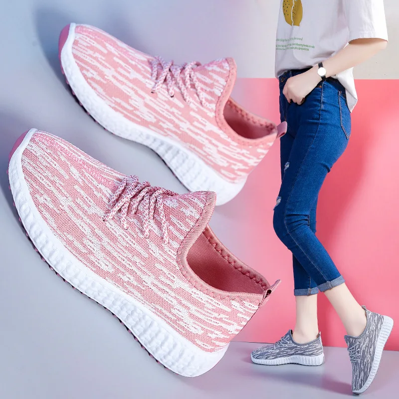 

New Unisex Female Shoes All-Match Mesh Casual Shoes Deodorant Soft Bottom Shoes Spring and Autumn Breathable Sneaker Female