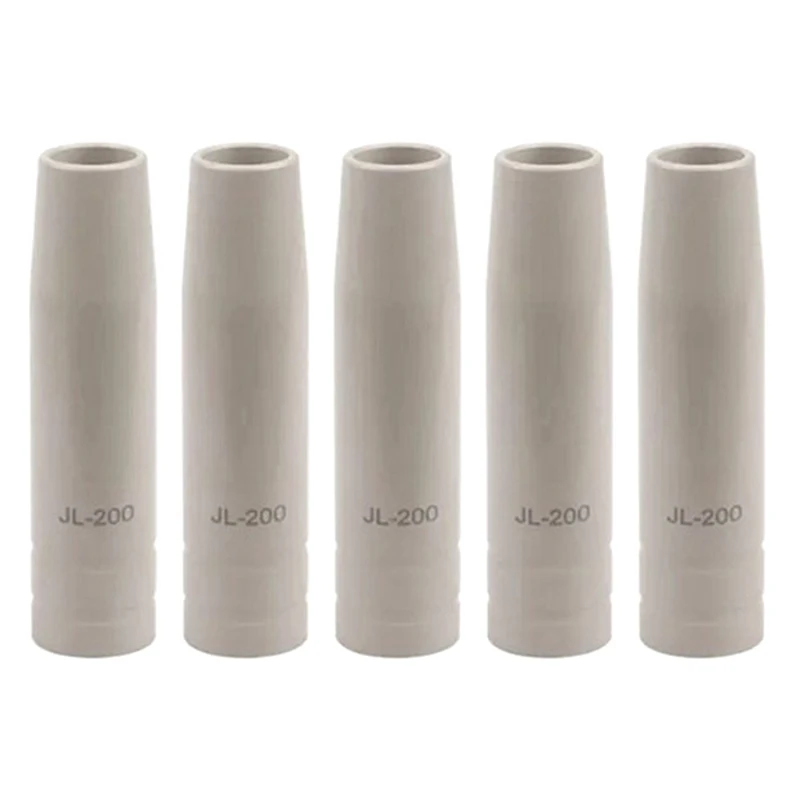 5Pcs 200A Shielded Welding Coating Protection Nozzle Non-Stick Welding Slag Protection Welding Machine Protective