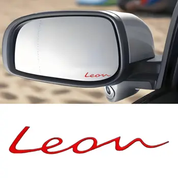 SEAT Leon FR Realistická nálepka s emblémem MK1 MK2 MK3 MK4 pro vnější dekoraci dveří zrcátka 8 nejlepší prodej logo Seat Leon FR - №5