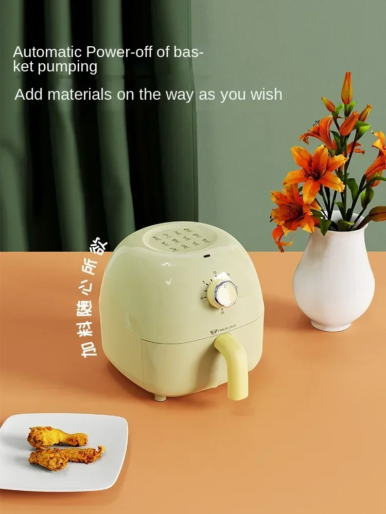 

Pandajojo mini air fryer 2L home dormitory low-power oven fully automatic oil-free electric frying in one air fryers air fryer