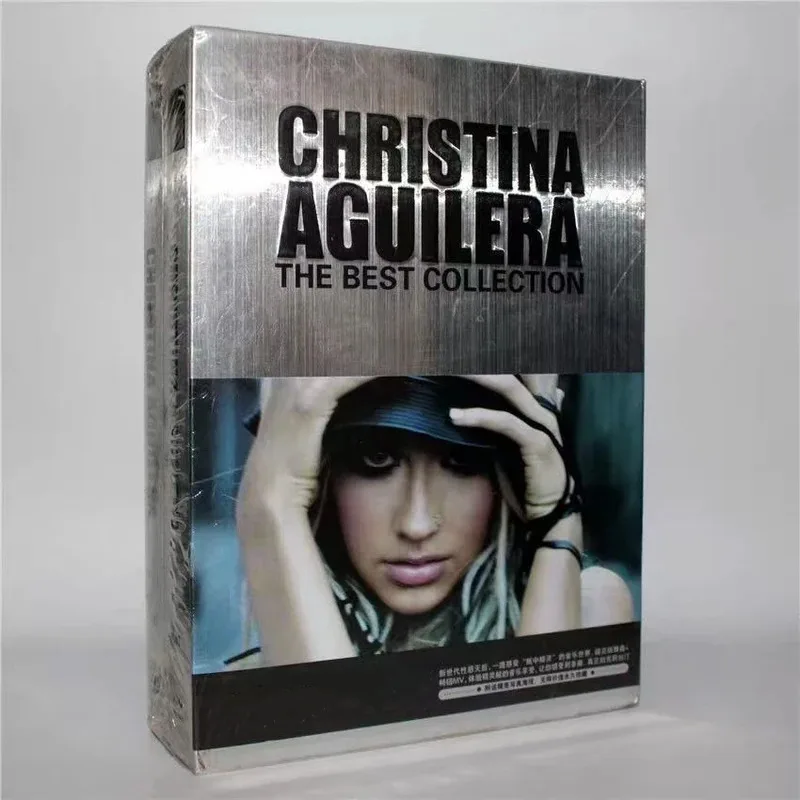 Pop Christina Aguilera CD de musique la meilleure Collection Album génie dans une bouteille 5 pièces enregistrement de musique + 1DVD Cosplay pistes sonores coffret