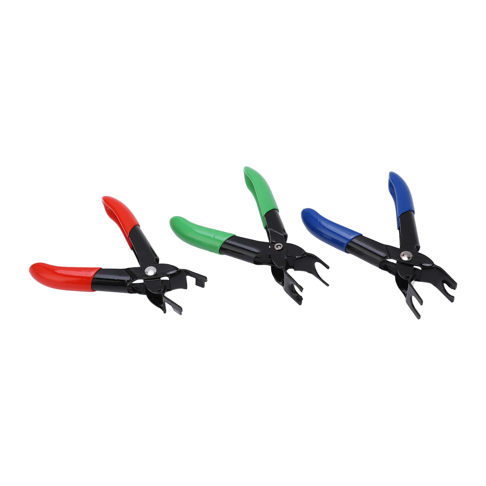 

3PCS Fuel Line Disconnect Removal Pliers Set Ergonomic Rubber Coated Handles Universal for Petrol Diesel Car