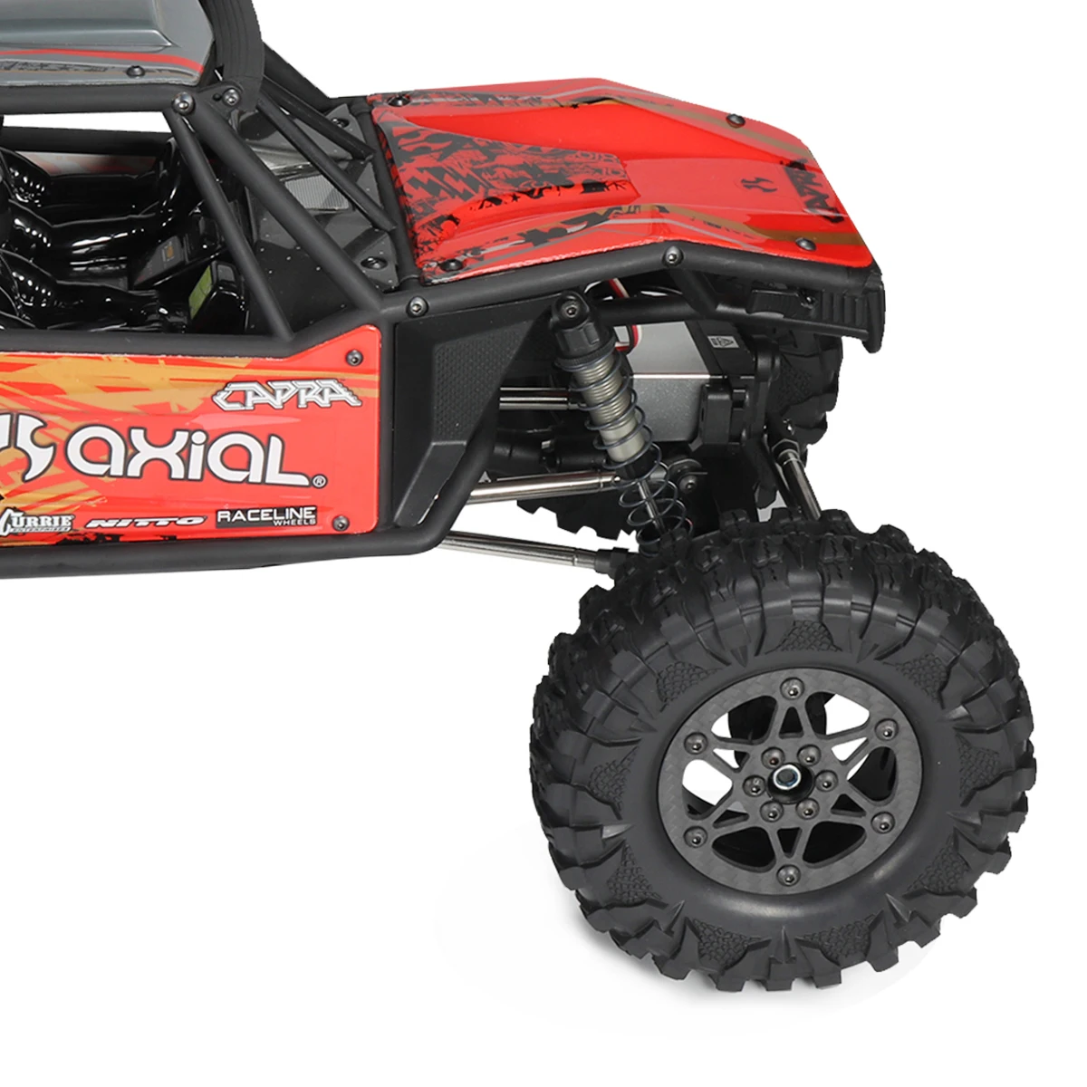 Jante de roues en fibre de carbone, 2.2 pouces, pour 1/8 1/10 RC inoler LCG tricheur plates-formes de construction Capra SCX10 Pro GSPEED V4 TRtage 152 Endflats