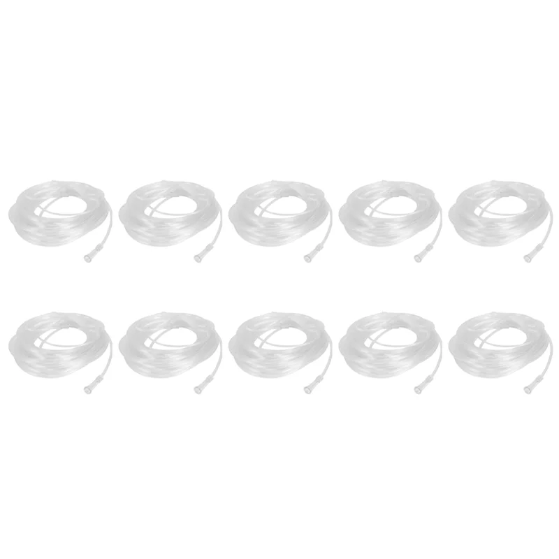 

A52Q-10Pcs 8M Мягкая назальная кислородная трубка Назальная кислородная трубка Назальная трубка подходит для кислородного генератора