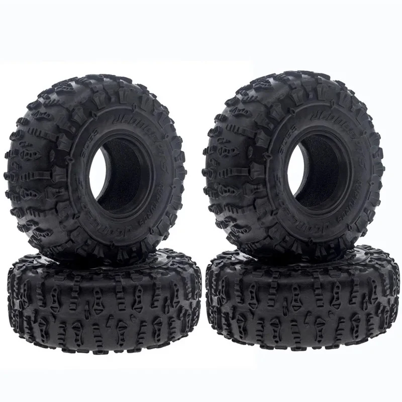 4pcs 1.9 Inch Jconcepts Rubber Tyre 1.9 Wheel Tires 123x49.5mm For 1/10 Rc Car Crawler Trax Trx4 Trx6 Axial Scx10 Axi03007 90046