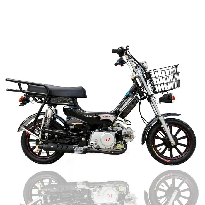 

New 48 Motorcycle F Certificate 70cc Elderly Mobility Fuel Two Wheeled Lightweight Assist