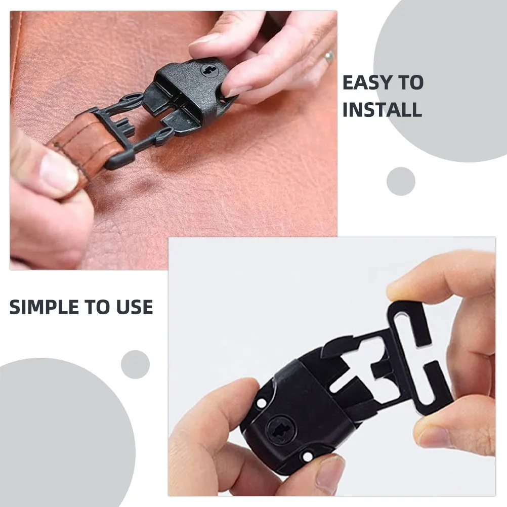 4Pcs Hot Tub Spa Cover Latch Repair Kit Strong Plastic Cover Lock Clips Universal Fit Easy Installation No Tools Required