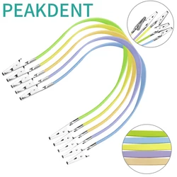 1 szt. Śliniaki stomatologiczne klipsy na szalik zestaw silikonowy uchwyt na łańcuszek na szyję gumowy sprzęt do wybielania zębów