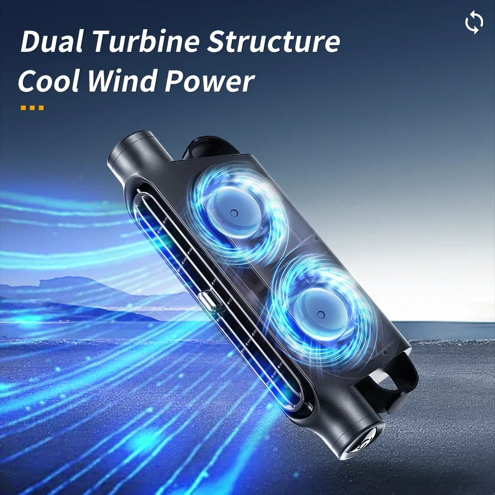 

Портативный USB-вентилятор TOPEISHUNG с 3 скоростями для охлаждения спинки автомобильного сиденья, двойной вентилятор с вращением, охладитель для шеи, аксессуар для автомобиля на лето