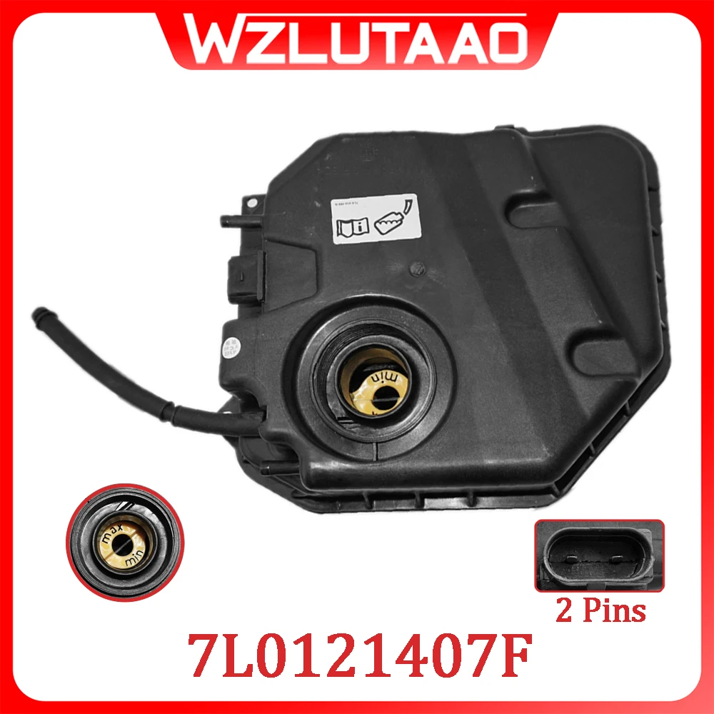 

7L0121407F Radiator Auxiliary Water Replenishment Tank 7L0121407E For VW Touareg Q7 For Porsche Cayenne 95510614722 95510614723