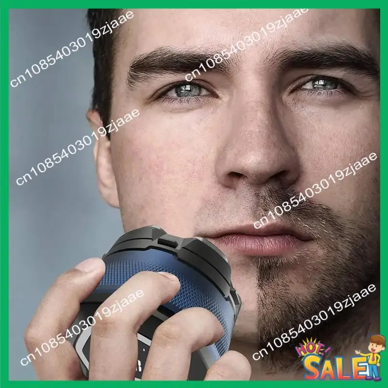

New Arrival Titanium Electric Shaver - Men's Rechargeable Head And Face Shaver, Cordless Shaver, Hypoallergenic Wet And Dry Shav