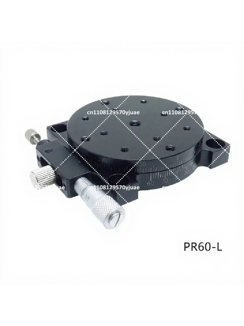Manual Rotation Stage 360 Degree Turntable Indexing Plate Precision Rotary Table