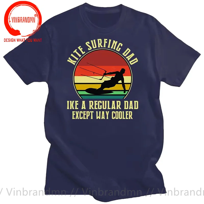 Classic Streetwear Kitesurf Kitesurfing Kitesurfer T Shirt Men Cool Kiteboarding T-Shirt  Harajuku Tshirt Hip Hop Tops Tee Shirt