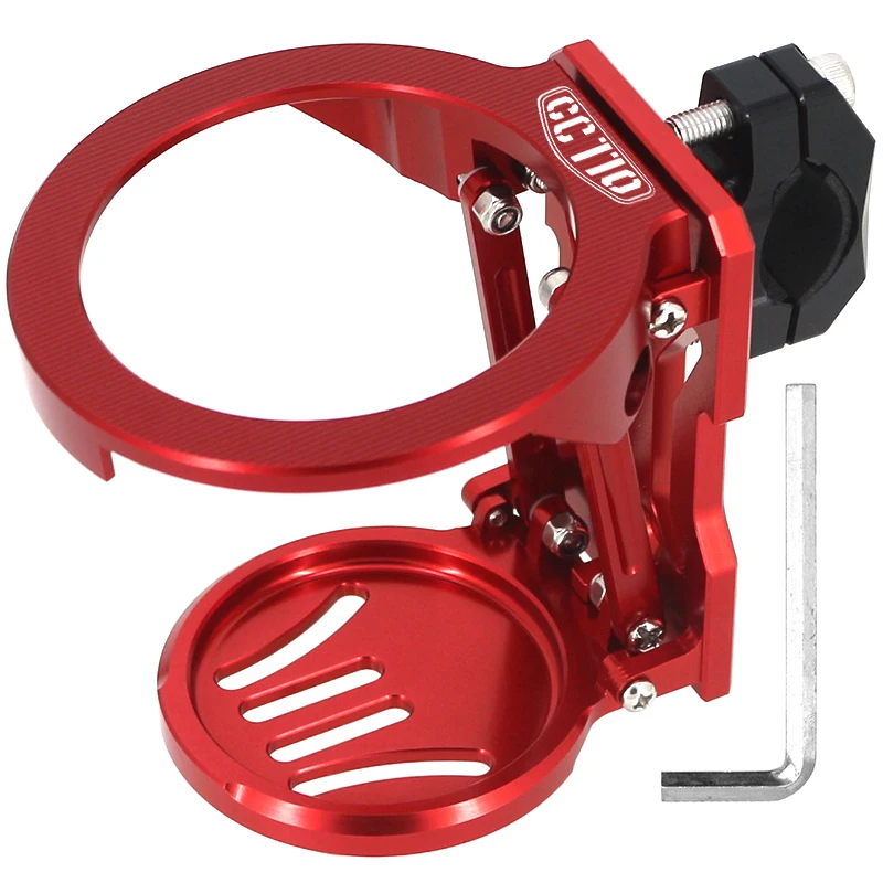 Motorcycle Accessories For Honda Cross Cub CC110 CC 110 CC50 Folding Beverage Pad Drink Cup Bottle Stand Holder