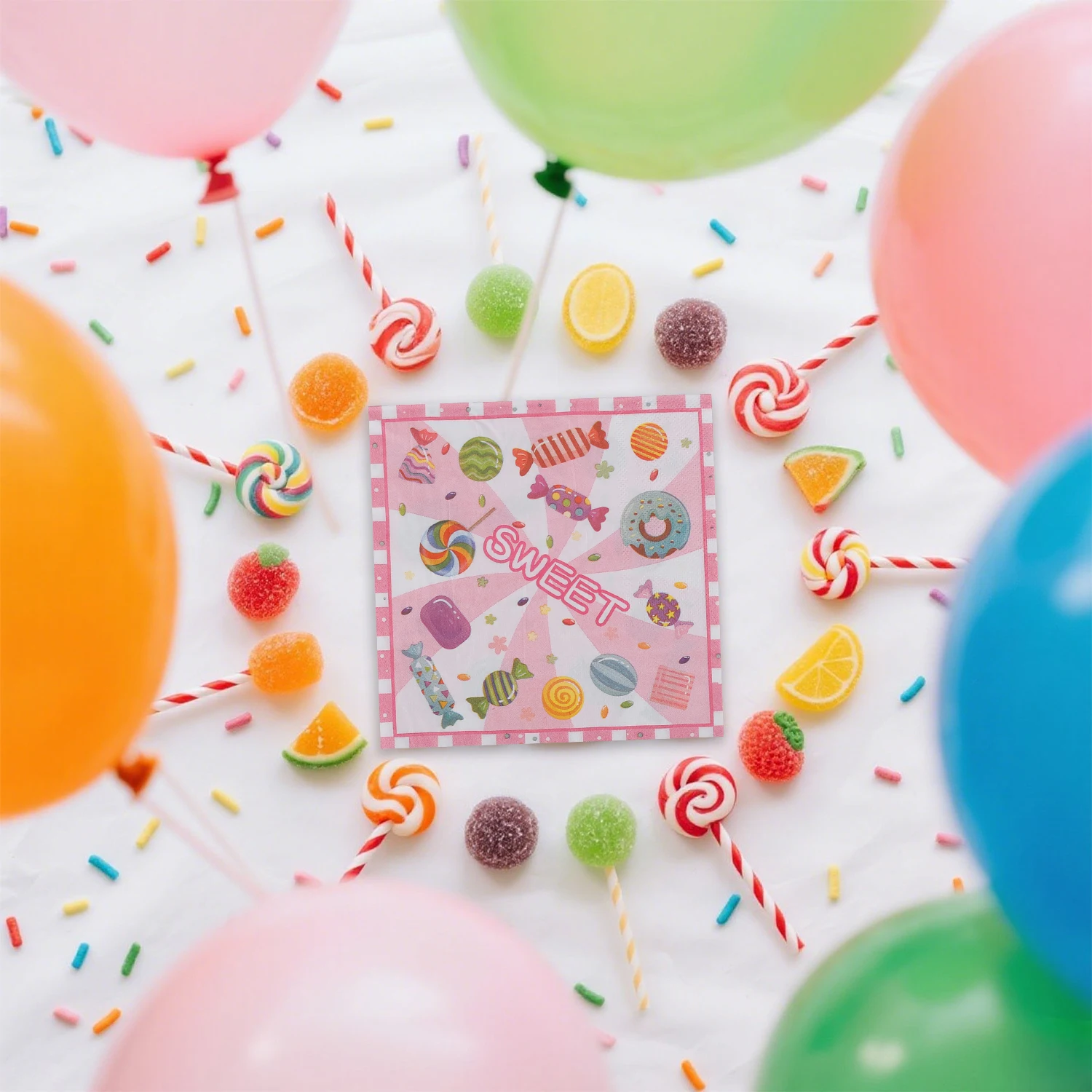 Рисунок 5 - Салфетки SWEET с принтом конфет