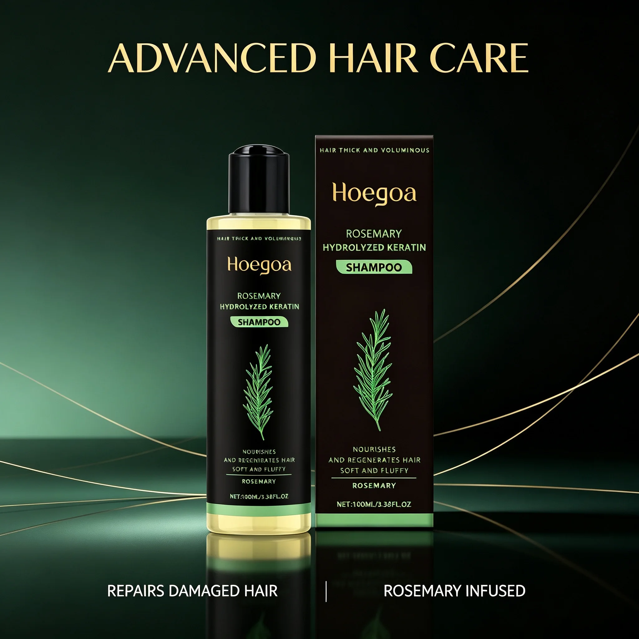 Szampon do włosów Hoegoa z roz – Rosemary Hair Oil recenzja i cena