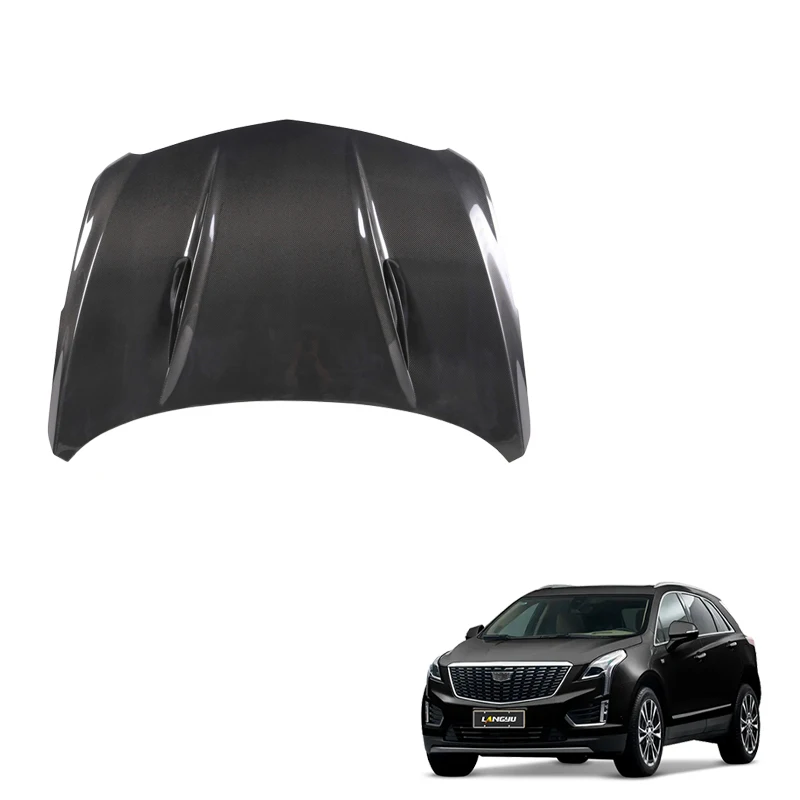 

Auto Body Systems Engine Cover Hood Car Modified Parts Carbon Fiber Front Bonnet Hood For XT5 Engine Hoods