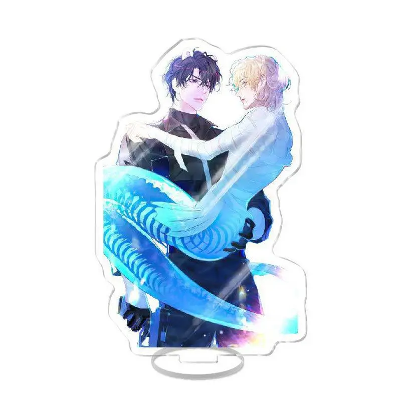 Anime Acrylic Stand for Desk Decoration, The Falling Merman Figure, Yaoi BL, Boys Love Cartoon, Comic Figurines, Gifts