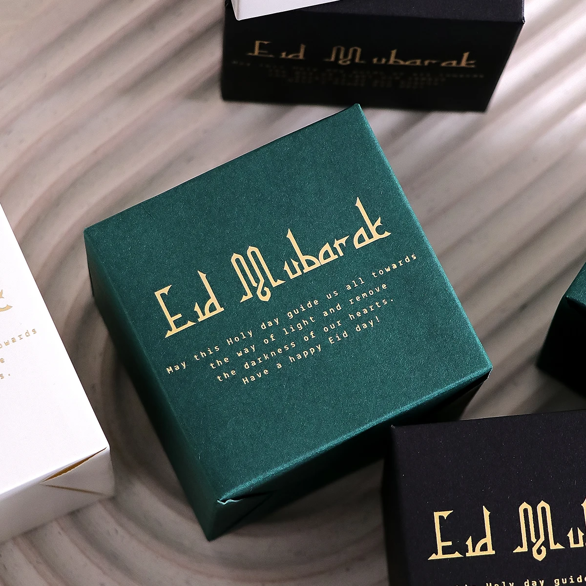 10Pack Eid Mubarak Gift Boxes, Perfect for Candies, Chocolates and Small Gifts, Ramadan Gift Boxes Islamic Muslim Festival Happy