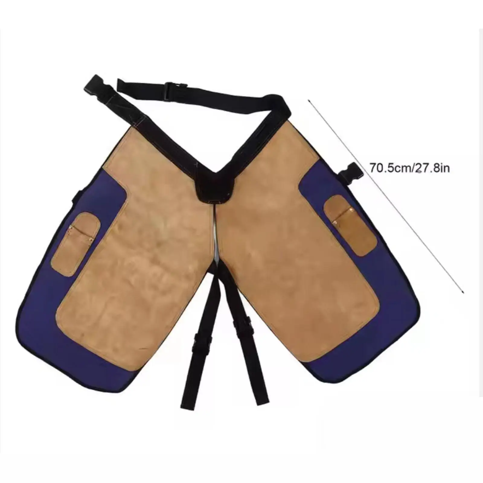 Farrier Apron Leather and Canvas Ample Storage 70.5 cm Length with Adjustable