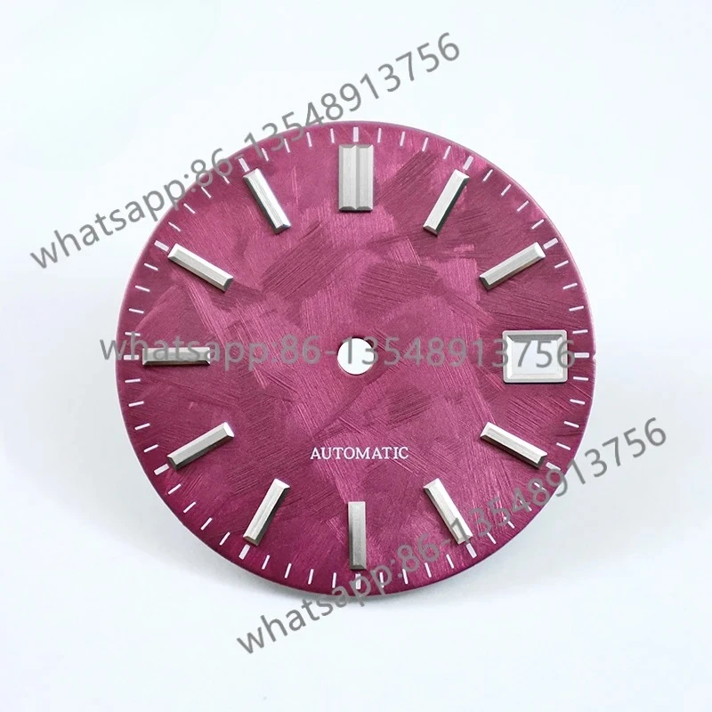 

Modified cherry blossom powder universal sky blue NH35 spring equinox spring SKX007 28.5mm spot