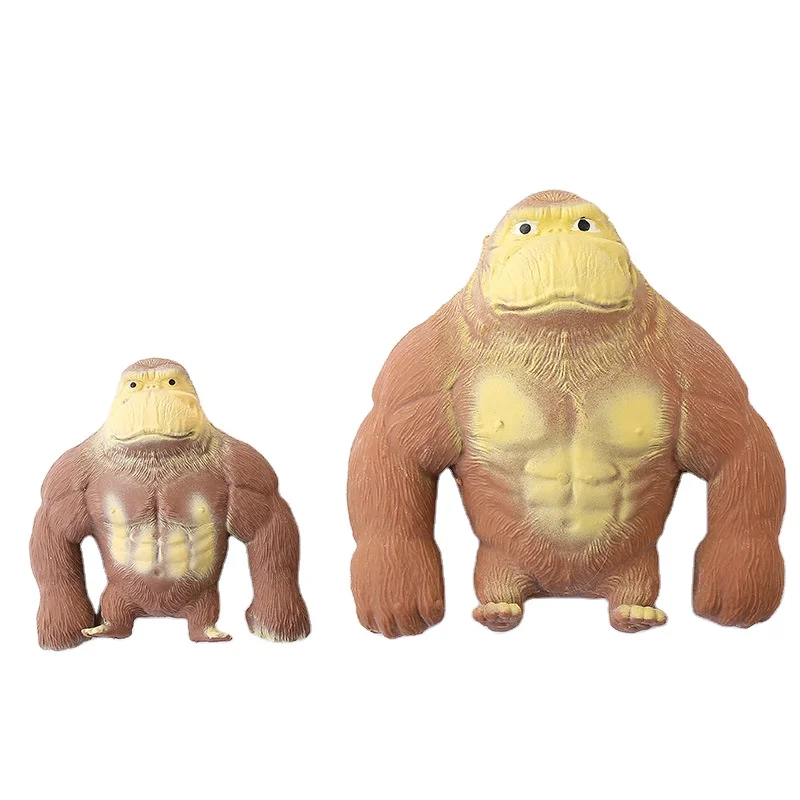 

Squeeze Anti-stress Toy Stretch Deformation Gorilla Monkey Sensory Toys Decompression Funny Toy for Child Venting Artifact