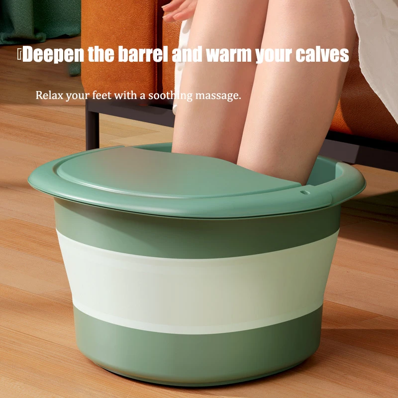 

Складная, простая в хранении, портативная ванна для ног, ванна для ног и массаж, удобная ванна для ног, необходимая для дома и путешествий